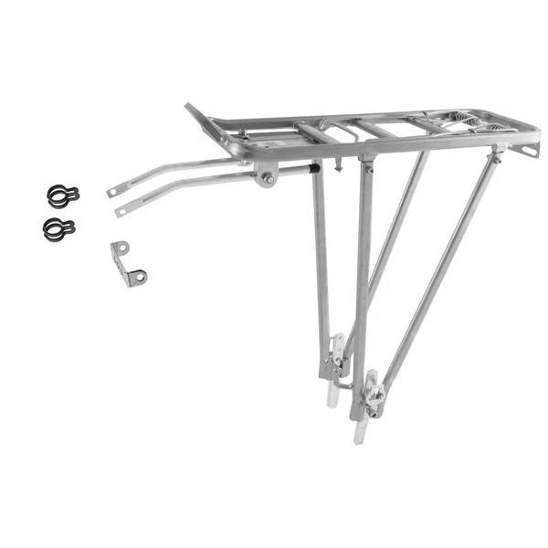1. Portbagaj Aluminiu Spate M-WAVE SCREW-ON II A 26-28 Silver