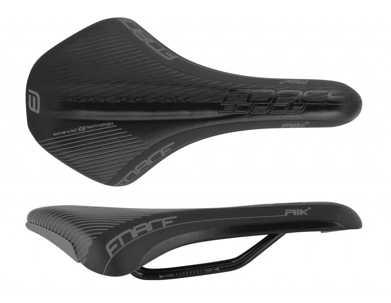 1. Sa Force Rik+ Sport, Negru Mat/lucios