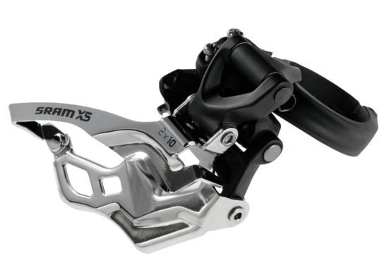 1. Schimbator Fata Sram X5 3x10 Low clamp Dual pull 31.8/34.9