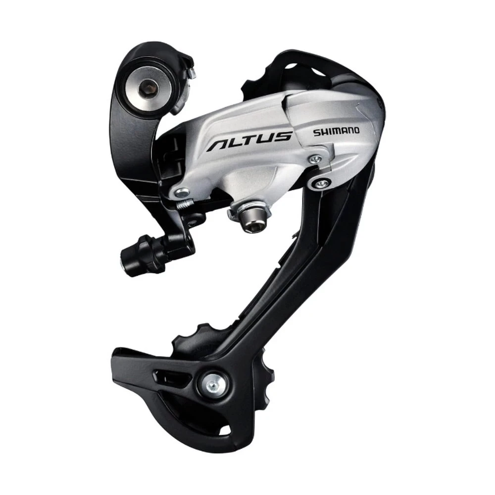 1. Schimbator spate Shimano Altus RD-M370-S-SGS, 9 VIT., PRINDERE DIRECTA, ARGINTIU