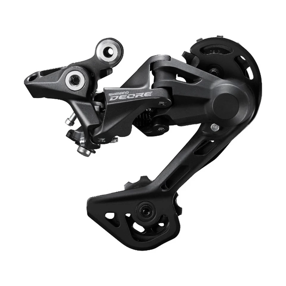 1. Schimbator spate SHIMANO Deore RD-M4120-SGS 2x10/11 viteze SGS Long Negru