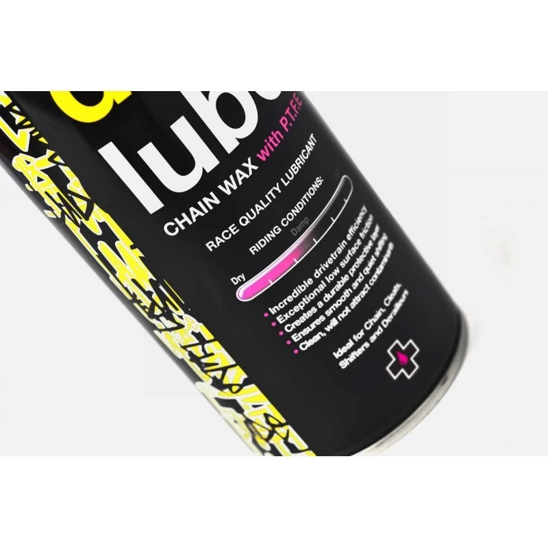1. Spray Muc-Off Dry PTFE Chain Lube Aerosol 400ml