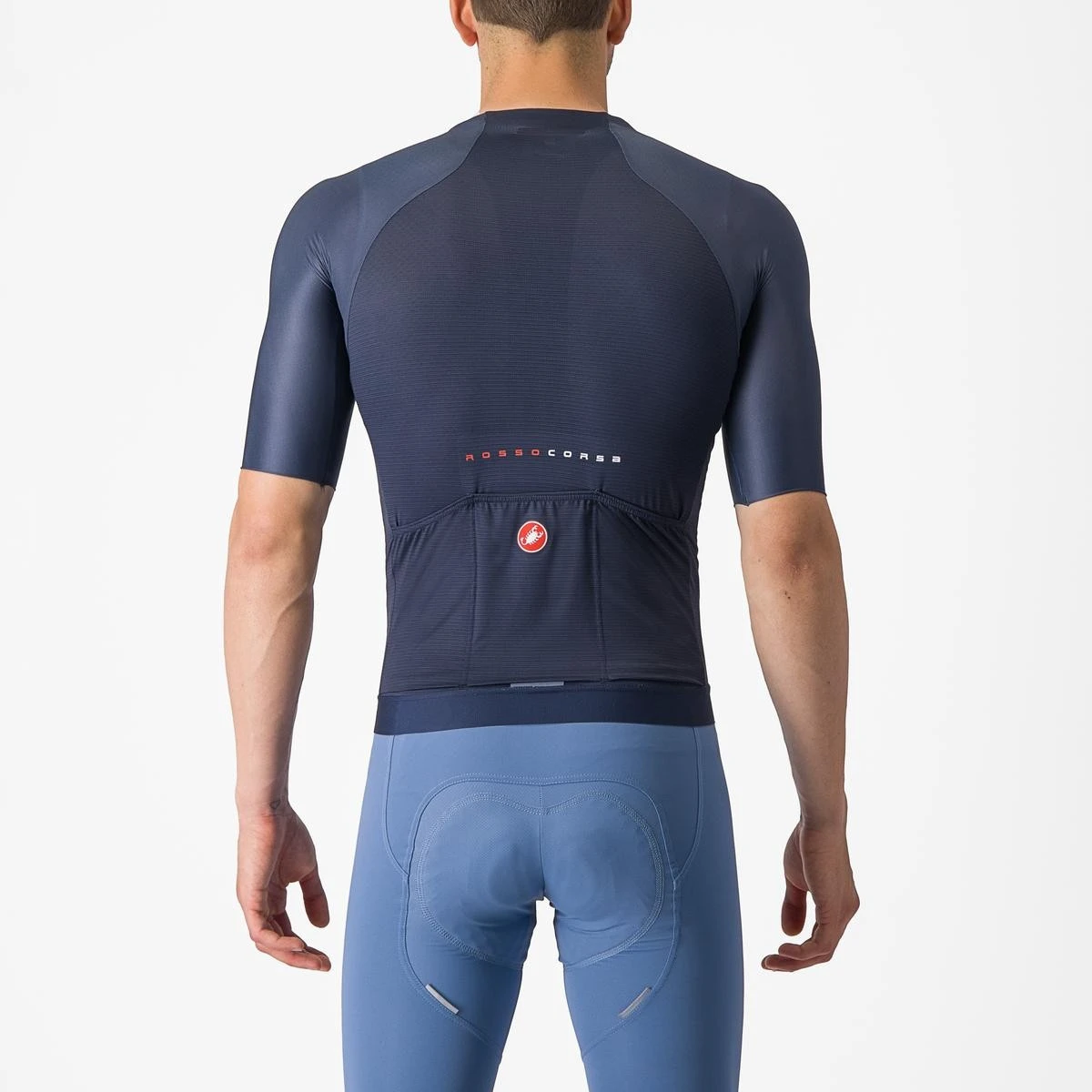 2. Tricou cu maneca scurta Castelli Aero Race 7.0, Indigo, XXL