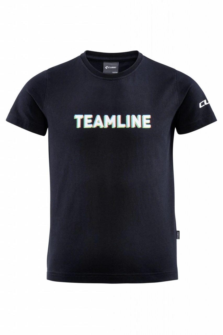 1. Tricou CUBE Junior Organic T-Shirt Teamline Black