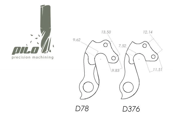2. Ureche Cadru PILO D78 Canyon, Focus, KSM, Marin, Merida, Orbea, Raleigh, Stevens...