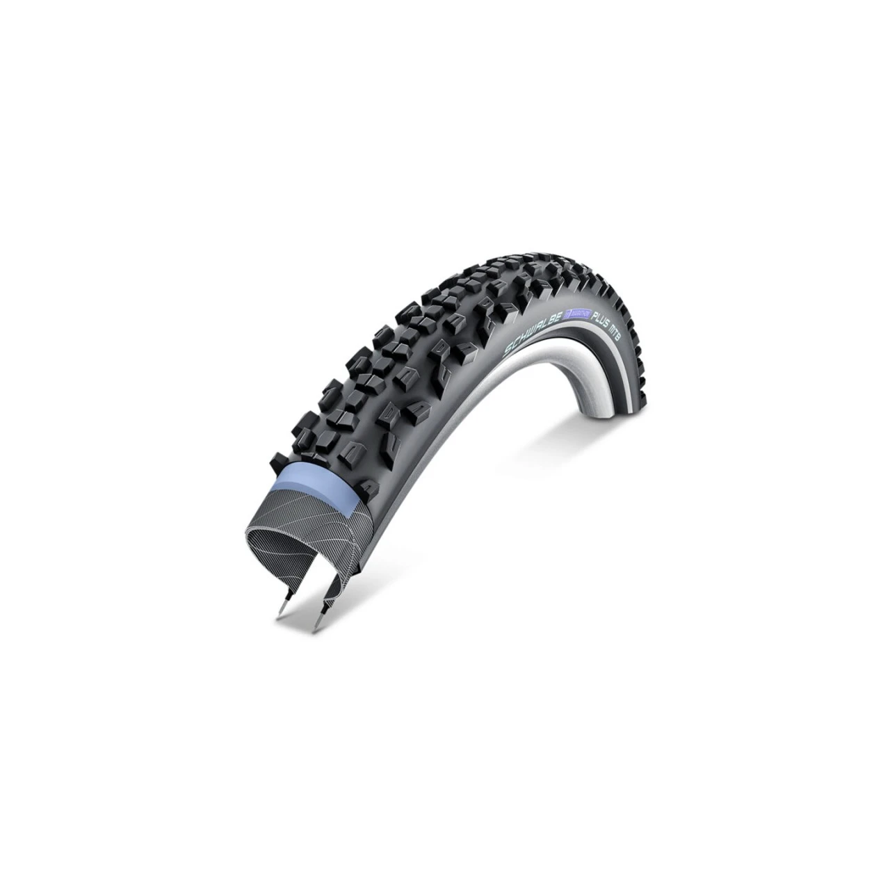 1. ANVELOPA SCHWALBE MARATHON PLUS MTB PERFORMANCE SMARTGUARD TWINSKIN 54-622 NEGRU