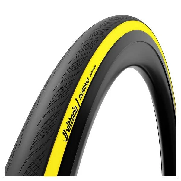 1. Anvelopa VITTORIA Rubino Tube-Type 700 x28C(28-622) Negru-Galben Pliabil