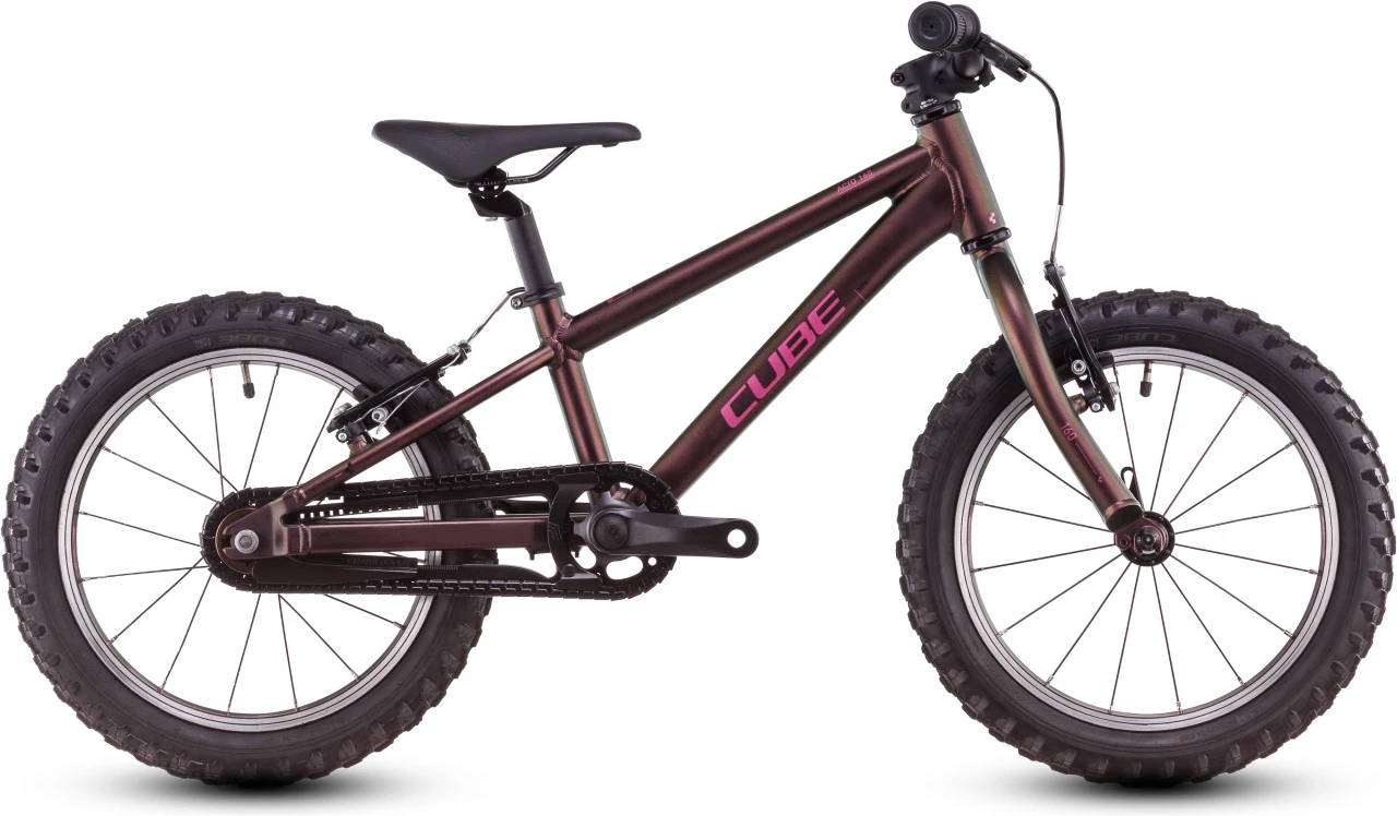 1. BICICLETA CUBE ACID 160 MOLOTOV PINK roti 16"