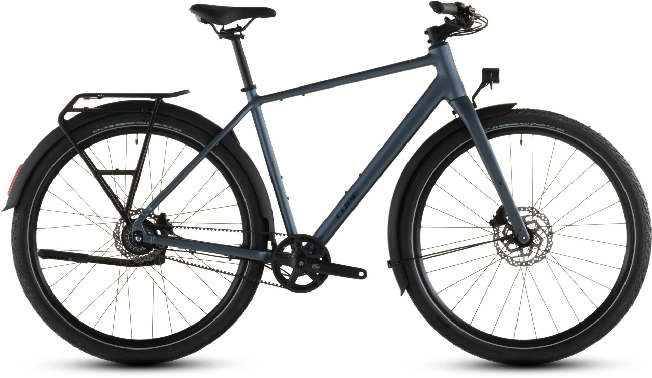 1. BICICLETA CUBE EDITOR PRO FE MINERALBLUE CHROME