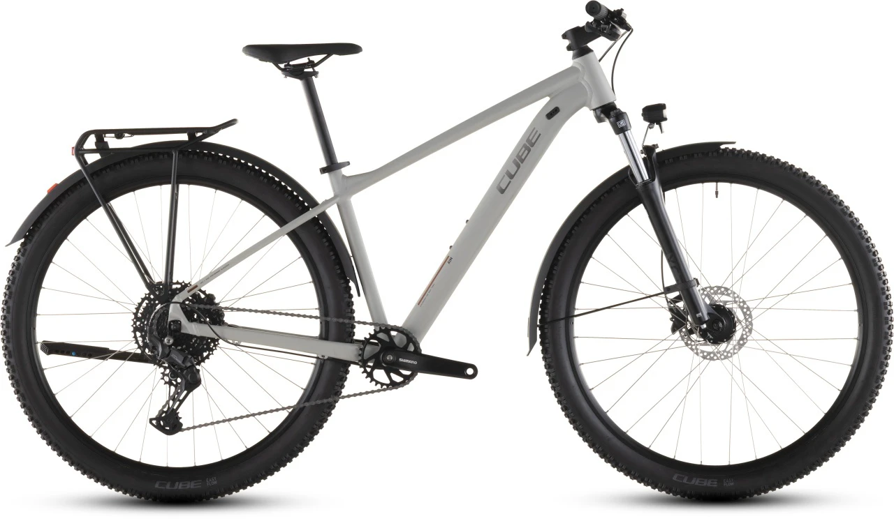 1. BICICLETA MTB Hardtail CUBE AIM PRO FE GREIGE TITAN