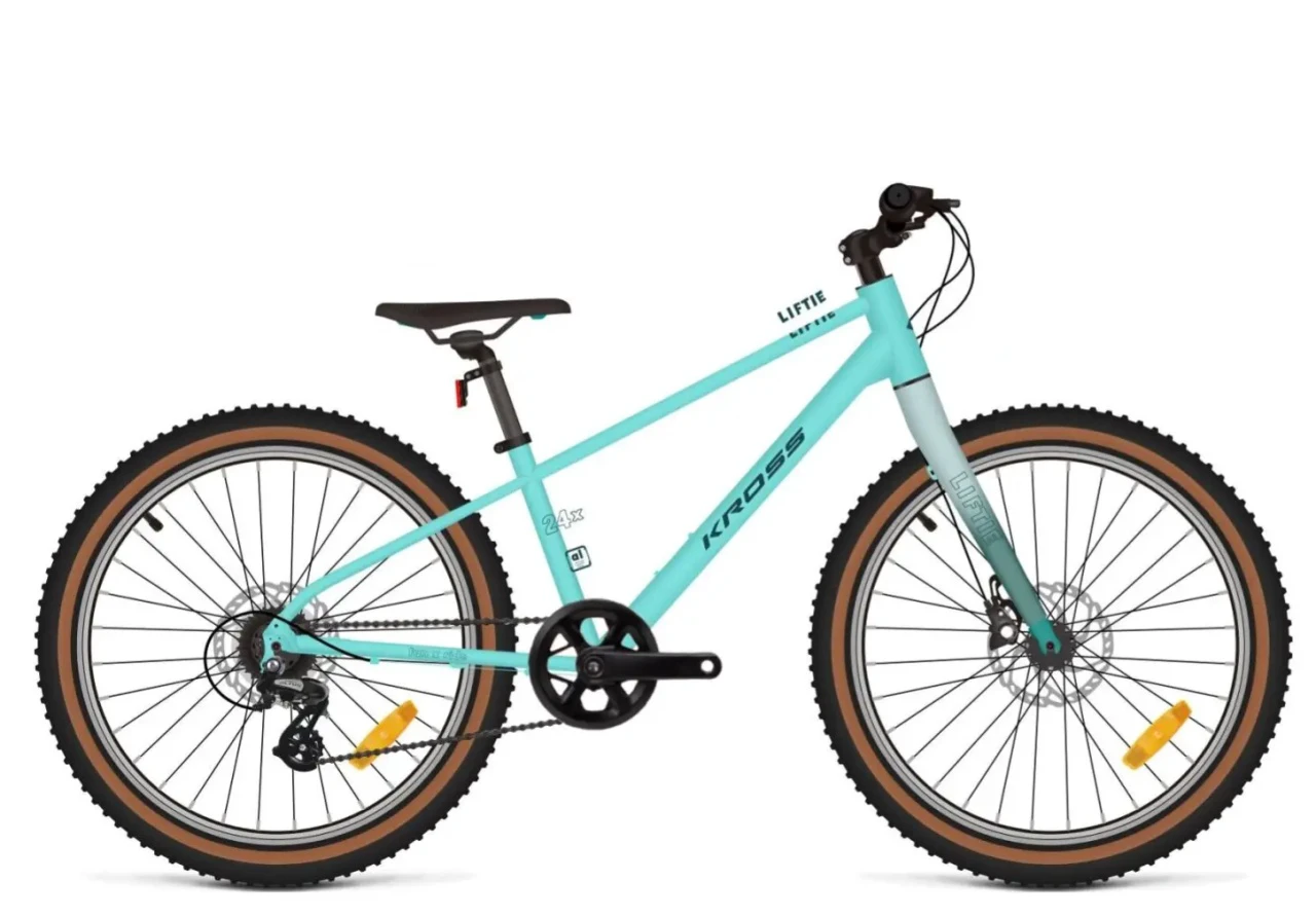 1. BICICLETA PENTRU COPII KROSS LIFTIE 24 X GREUTATE 9.8Kg