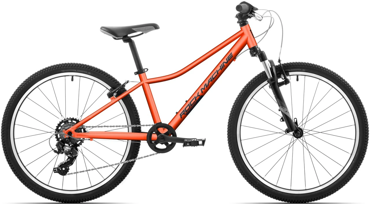 1. Bicicleta Rock Machine Catherine 24 VB Gloss Coral Red