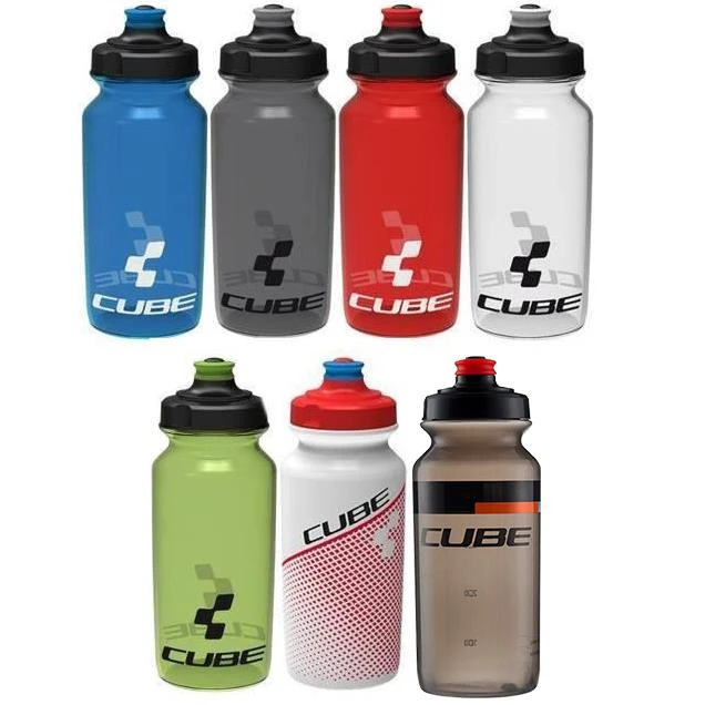 1. Bidon Cube 0.5L Teamline black red blue