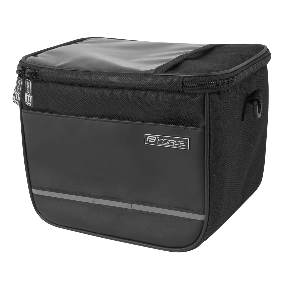 1. Borseta ghidon Force Cube neagra