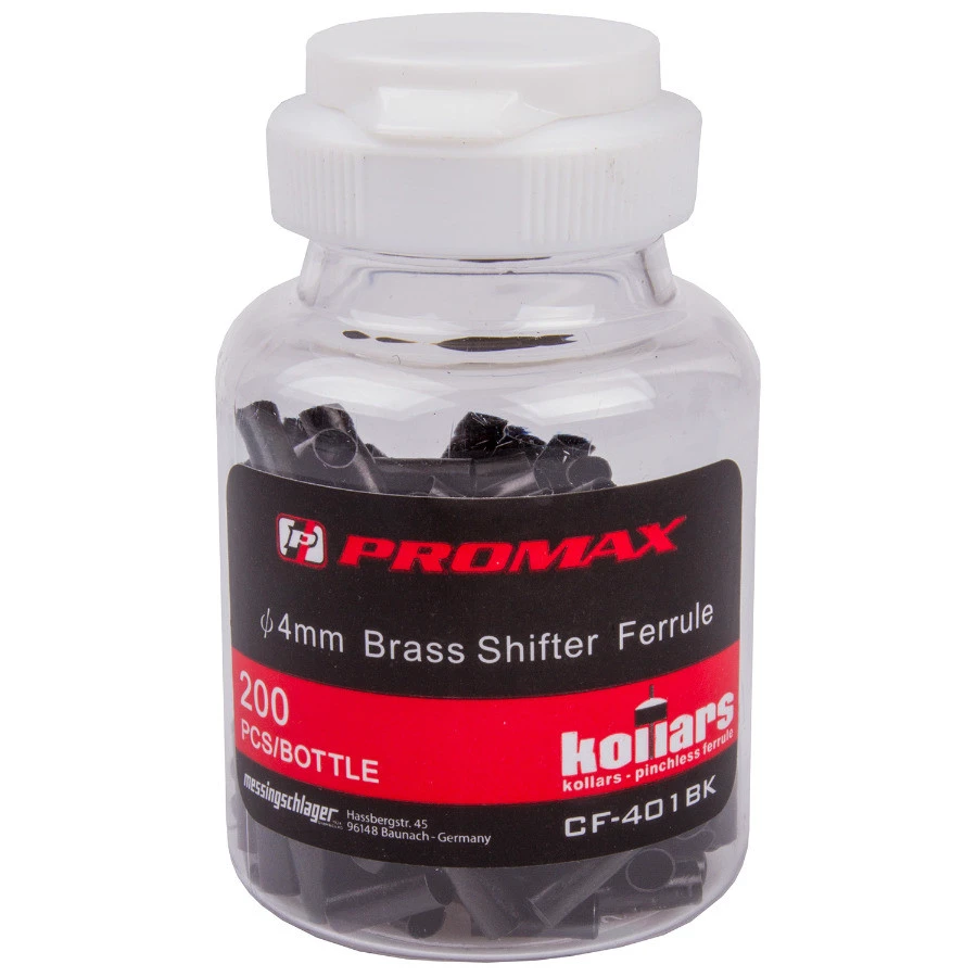 2. Capete Manta 4.1 mm CNC PPROMAX Negru Anodizat (200 buc)