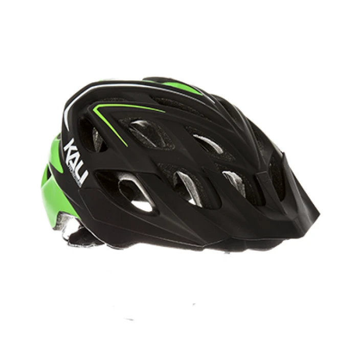 1. Casca Bicicleta Kali Chakra Plus Matte Black Green