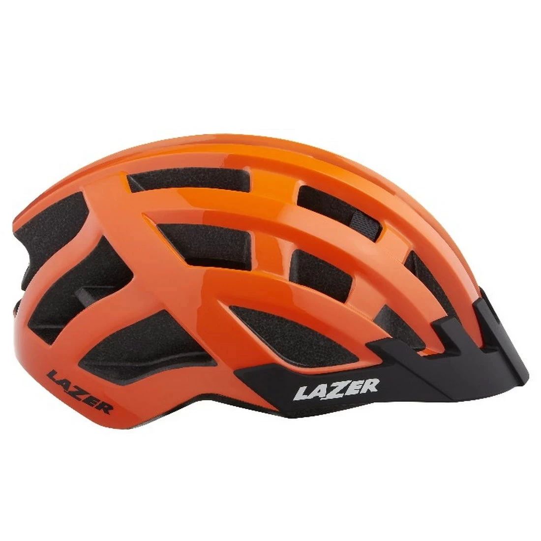 1. Casca bicicleta LAZER Compact Flash Orange One Size