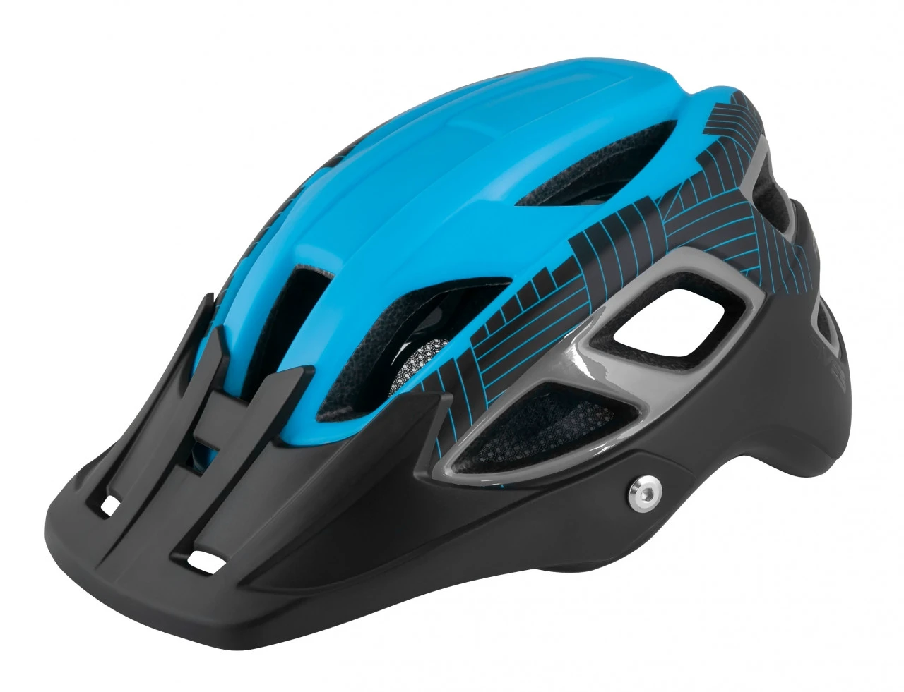 1. Casca Force Aves MTB E-bike Albastru/Negruat