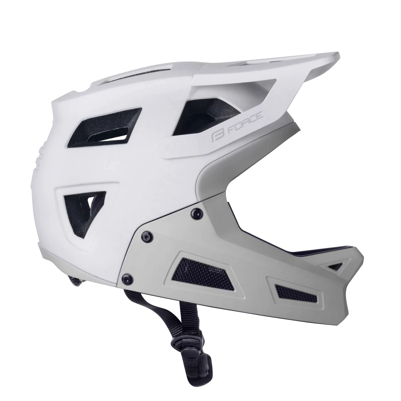 2. Casca Force DROP downhill, alb-gri S-M