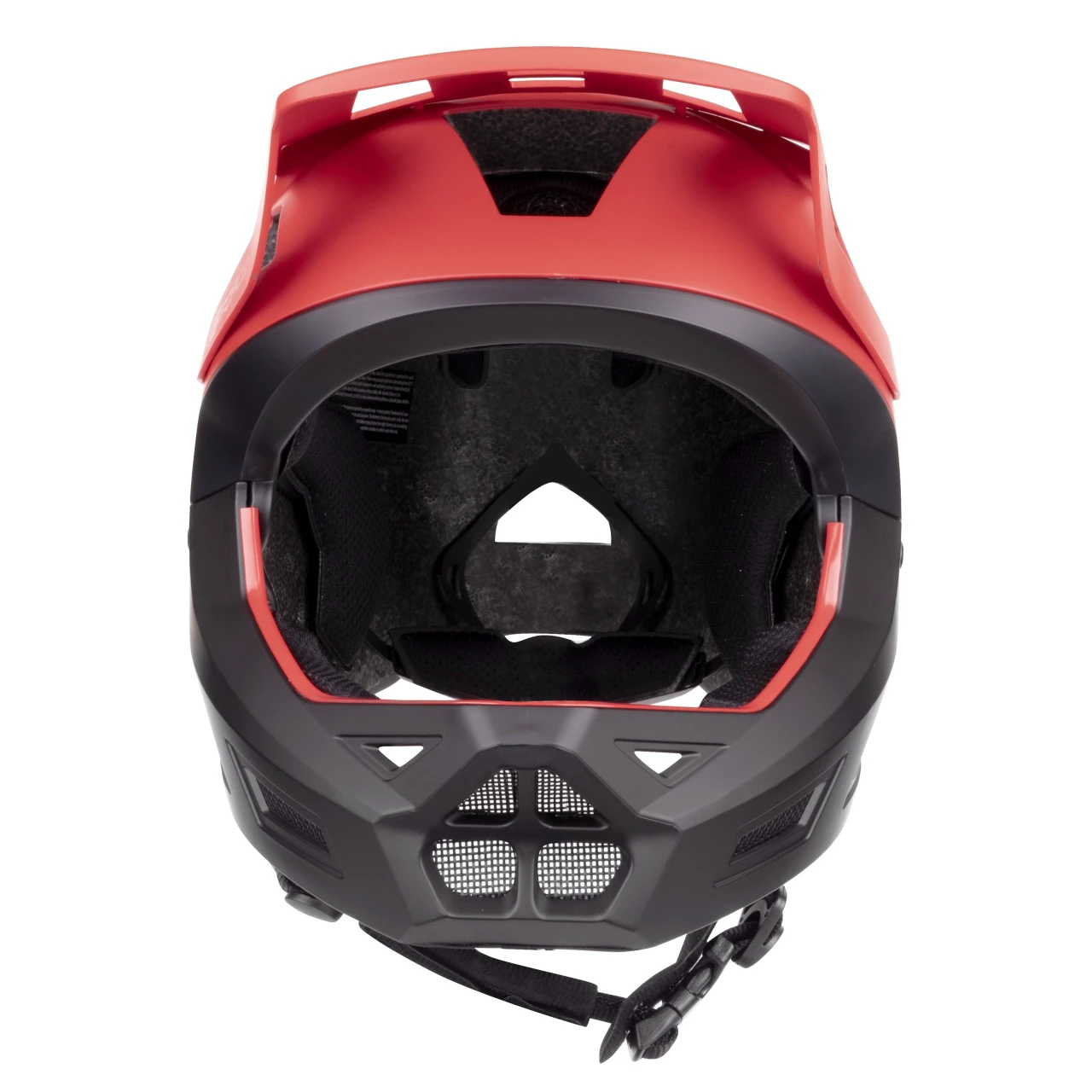 3. Casca Force DROP downhill, rosu-negru XS-S