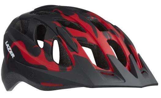 1. Casca Lazer J1 Flacari Rosii