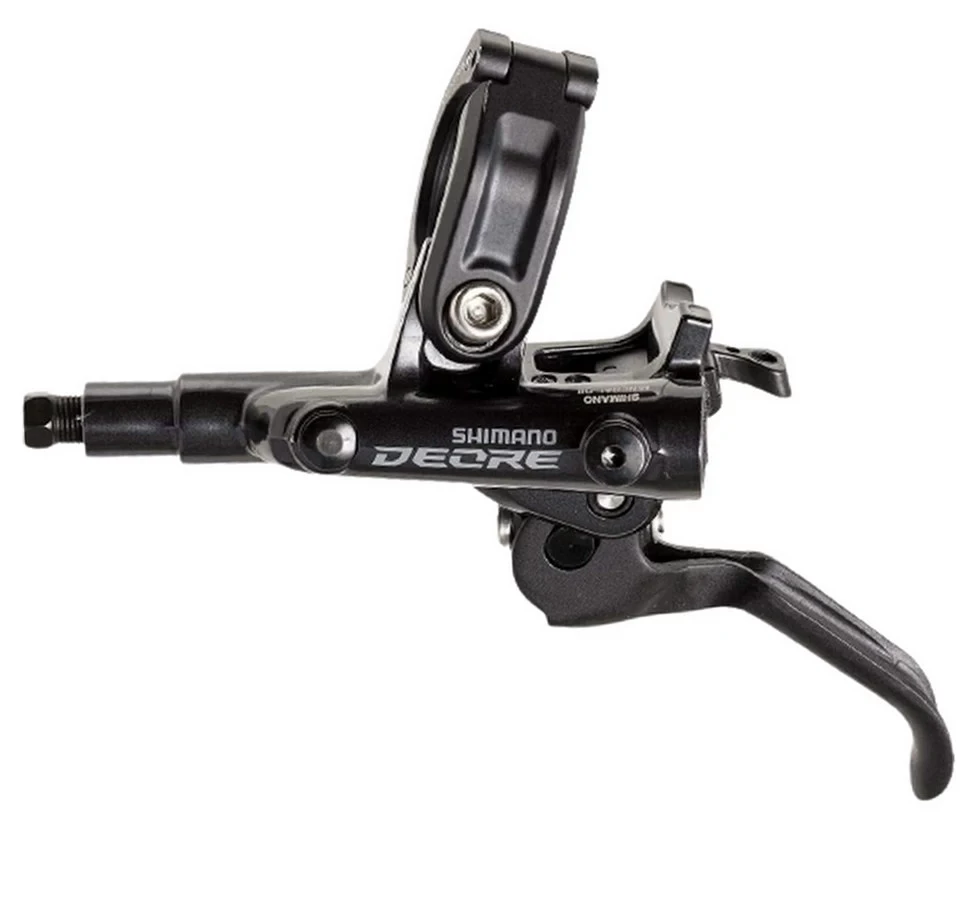 2. Frana disc hidraulica SHIMANO Deore BL-M6100 + BR-M6100 Spate 1700mm J-Kit Negru