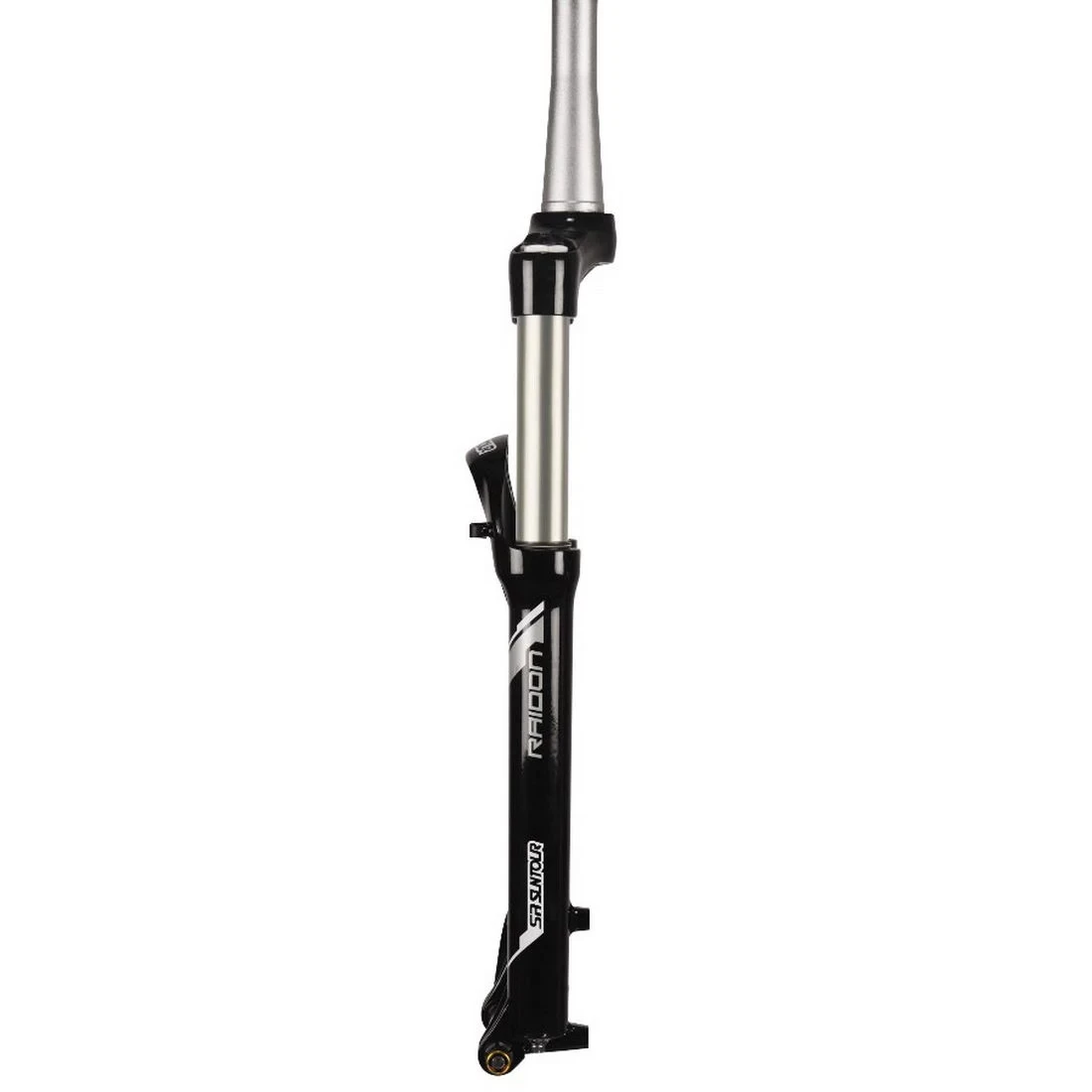 3. Furca SR Suntour Raidon-XC RLR DS 26" Fork AIR 100 mm 1 1/8 Inch QR Gat Taiat