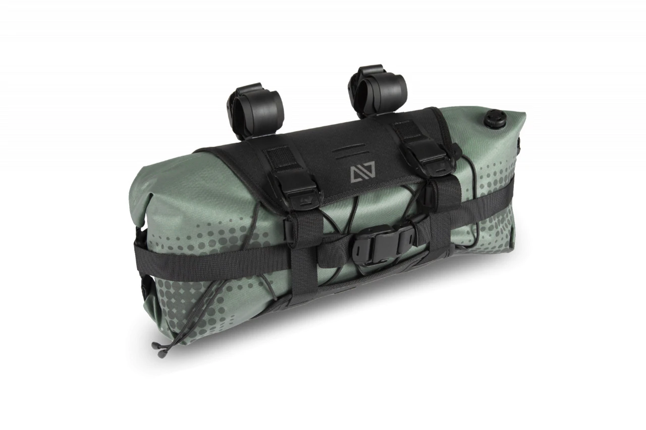 1. GEANTA ACID HANDLEBAR BAG PACK PRO 9 Negru-Verde