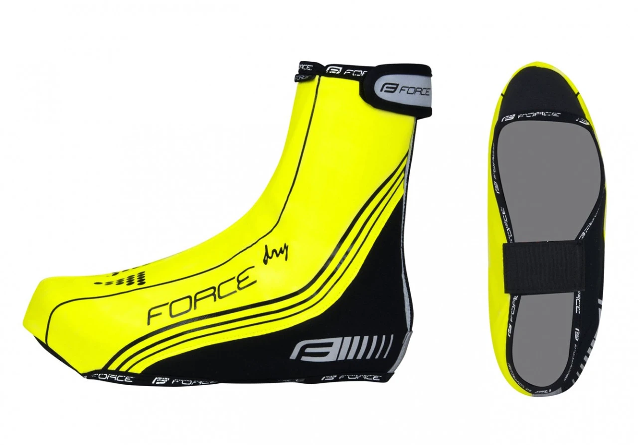 1. Huse pantofi Force PU Dry fluo/negru