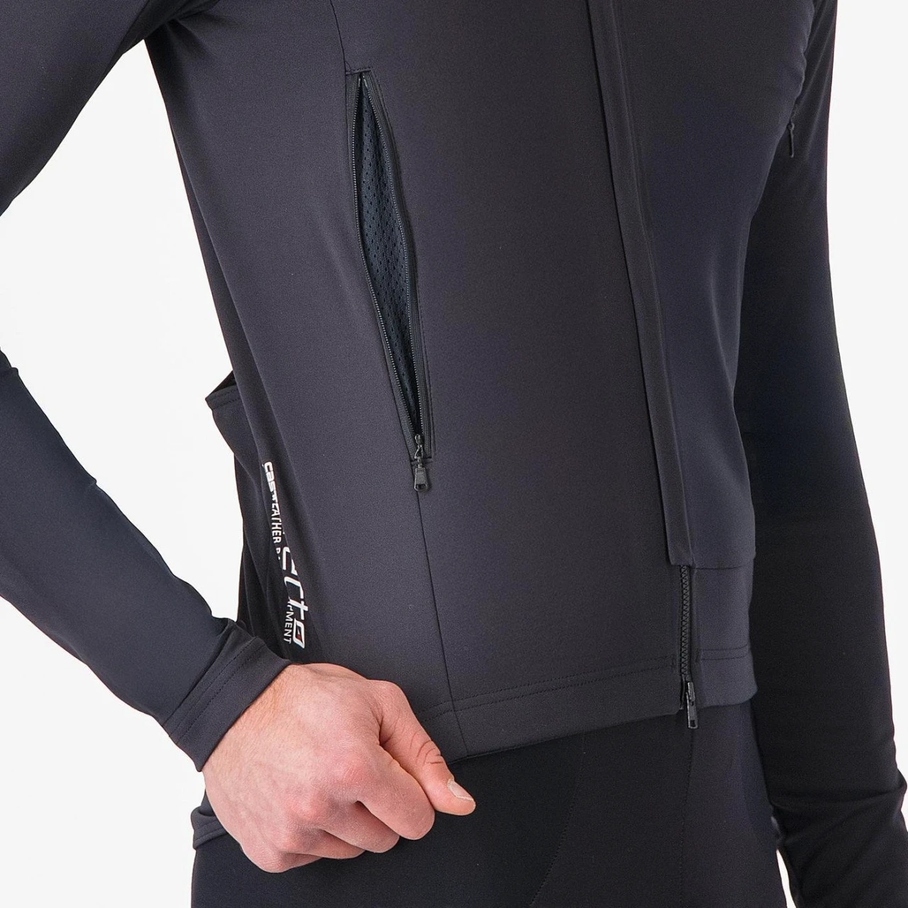 2. Jacheta Castelli Perfetto RoS 3 Negru Deschis/Argintiu Reflex XL