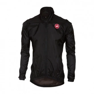 1. Jacheta de vant/ploaie Castelli Squadra ER, Negru