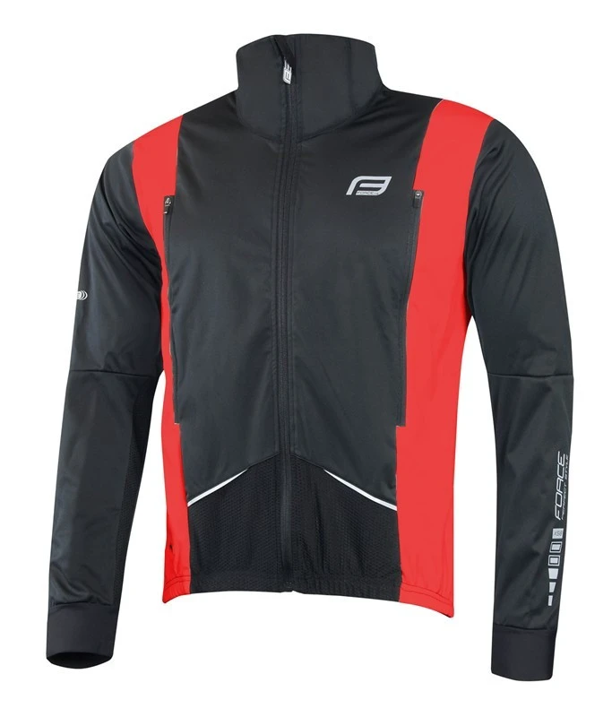 1. Jacheta Force X58 barbati negru/rosu