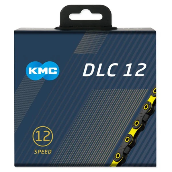 1. Lant KMC DLC 12 Negru - Galben 126 z