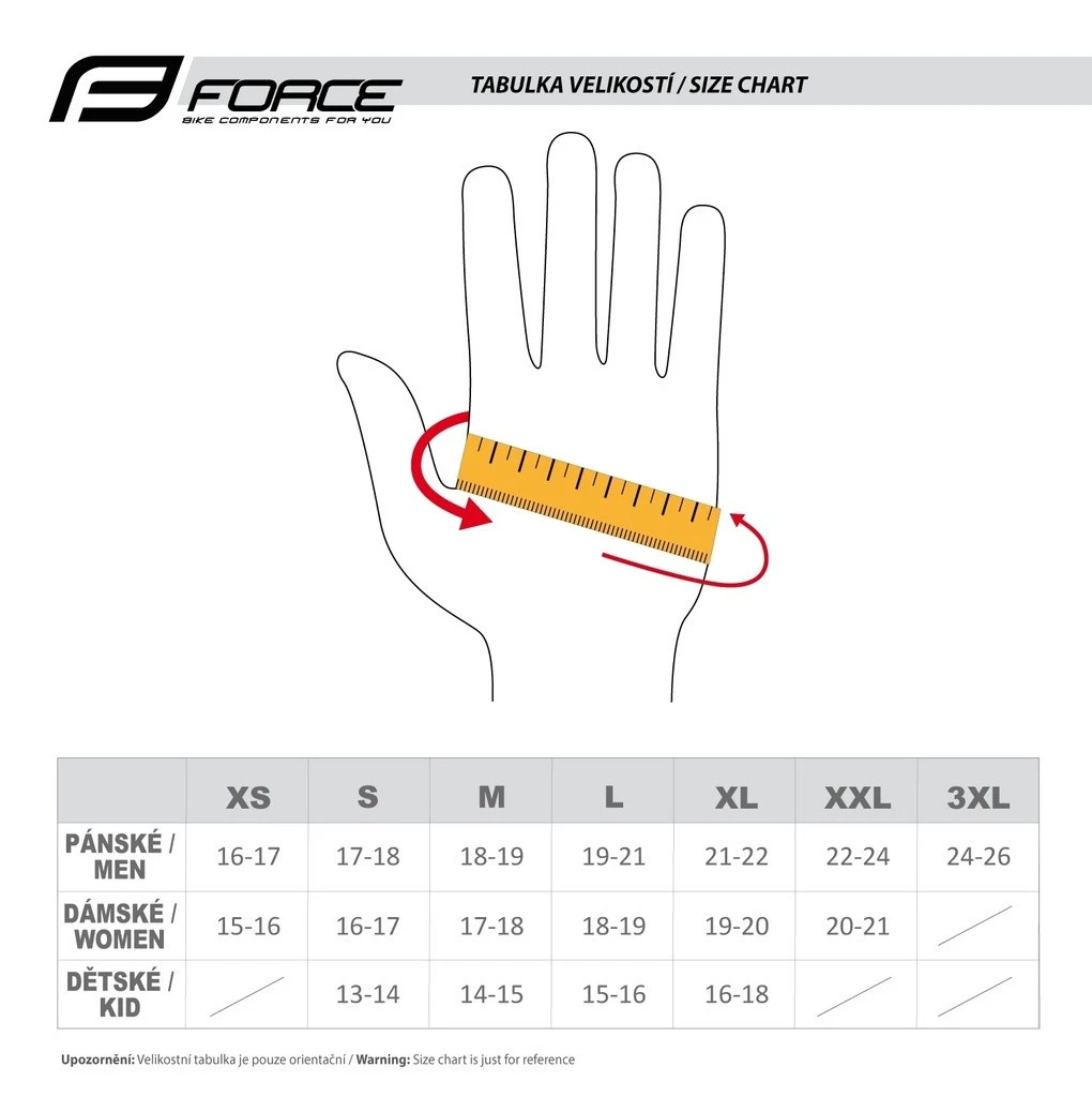 3. Manusi Force MTB Power negru/albastru