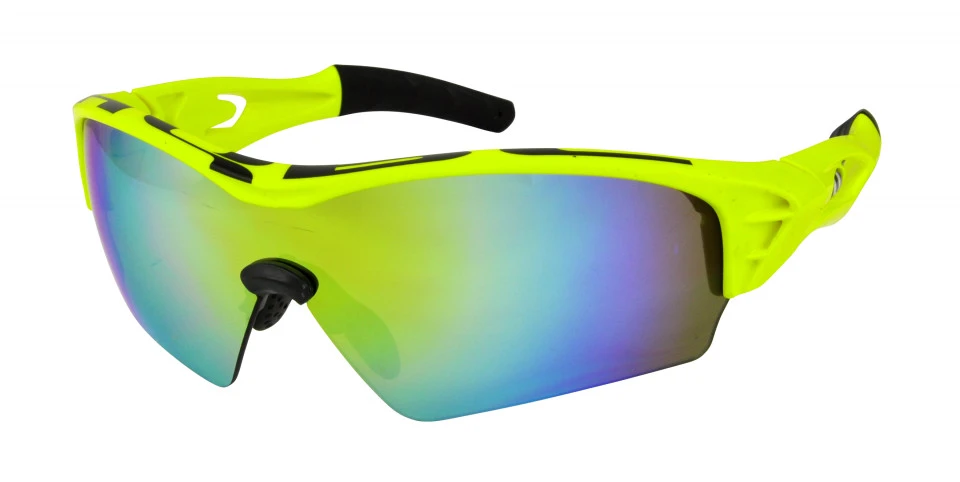 1. Ochelari HQBC Treedom Plus galben neon/negru