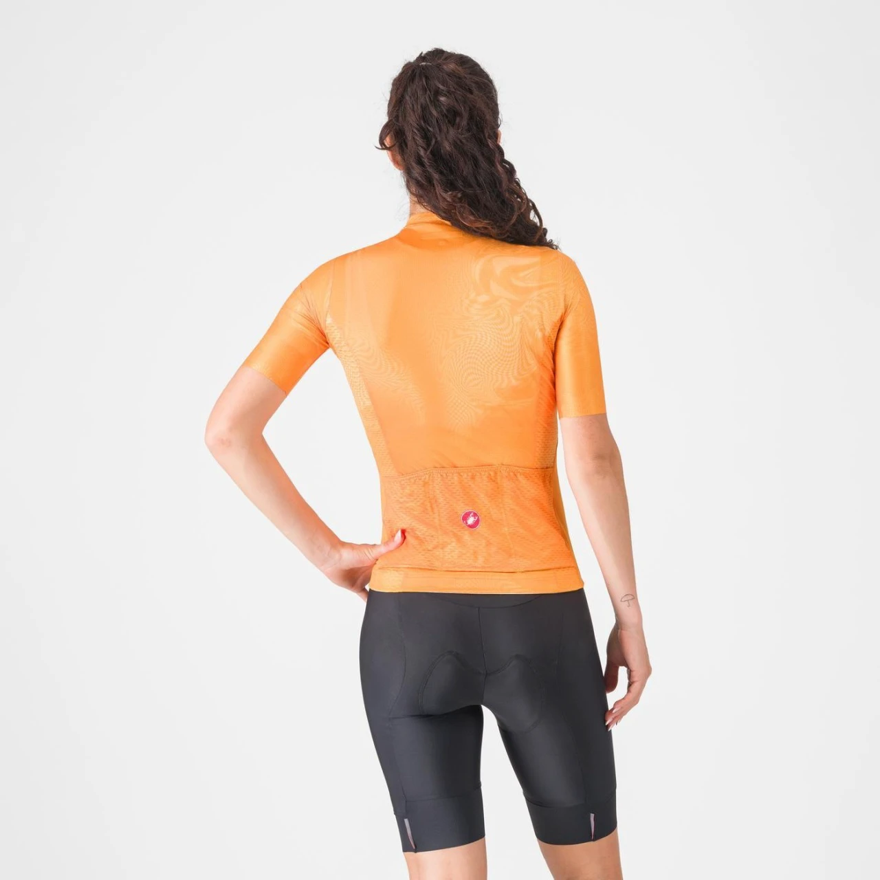 3. Pantaloni scurti Castelli Prima 2, pentru femei, negru/negru, S