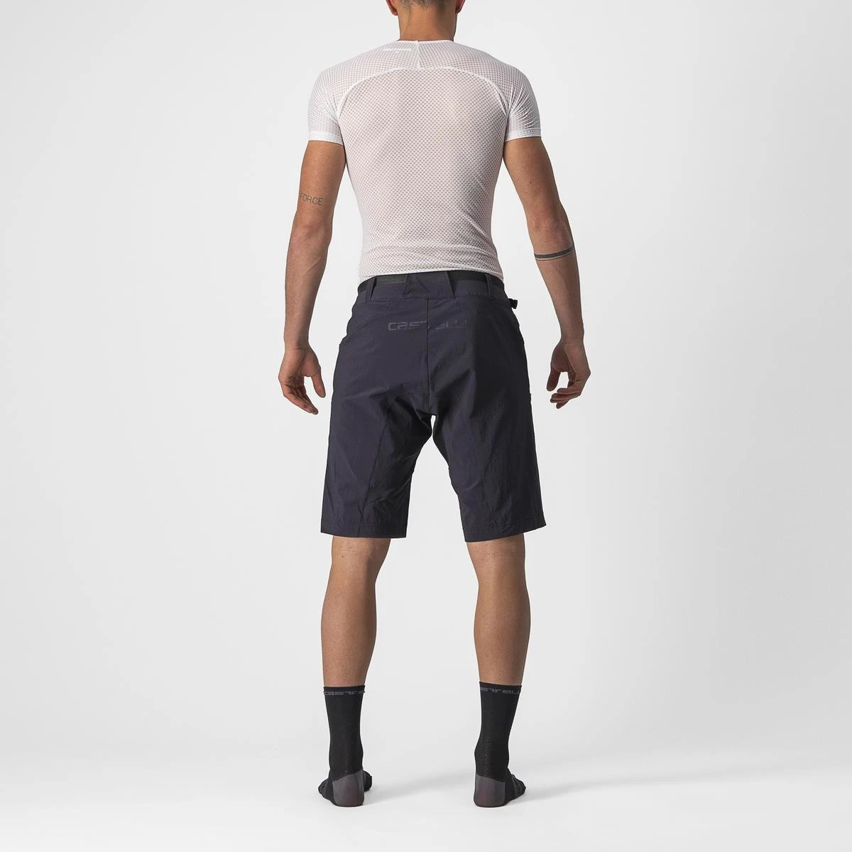2. Pantaloni scurti Castelli Unlimited Trail Baggy Negru