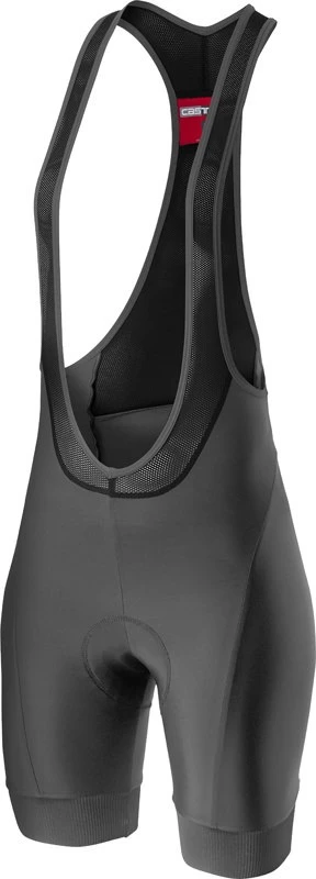 1. Pantaloni scurti cu bretele Castelli Prima de dama Negru
