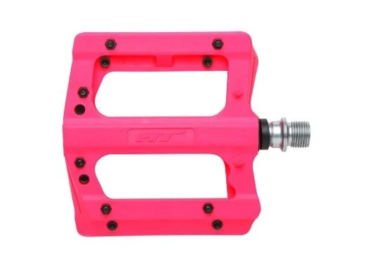 2. Pedale HT PA01A-Roz Neon Pini Detasabili