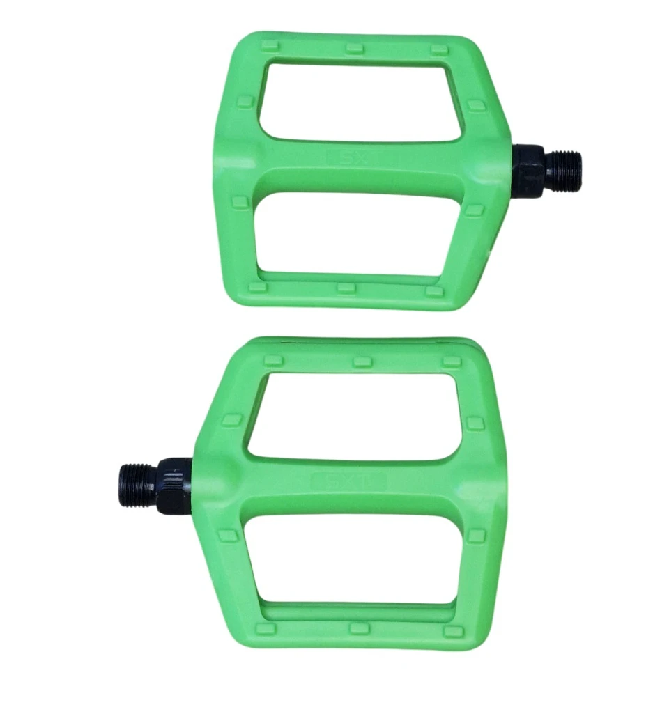 1. Pedale Plastic SXT 181X Verde 9/16