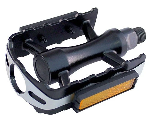 1. Pedale Union SP-610 1-piece aluminiu negre filet 9/16