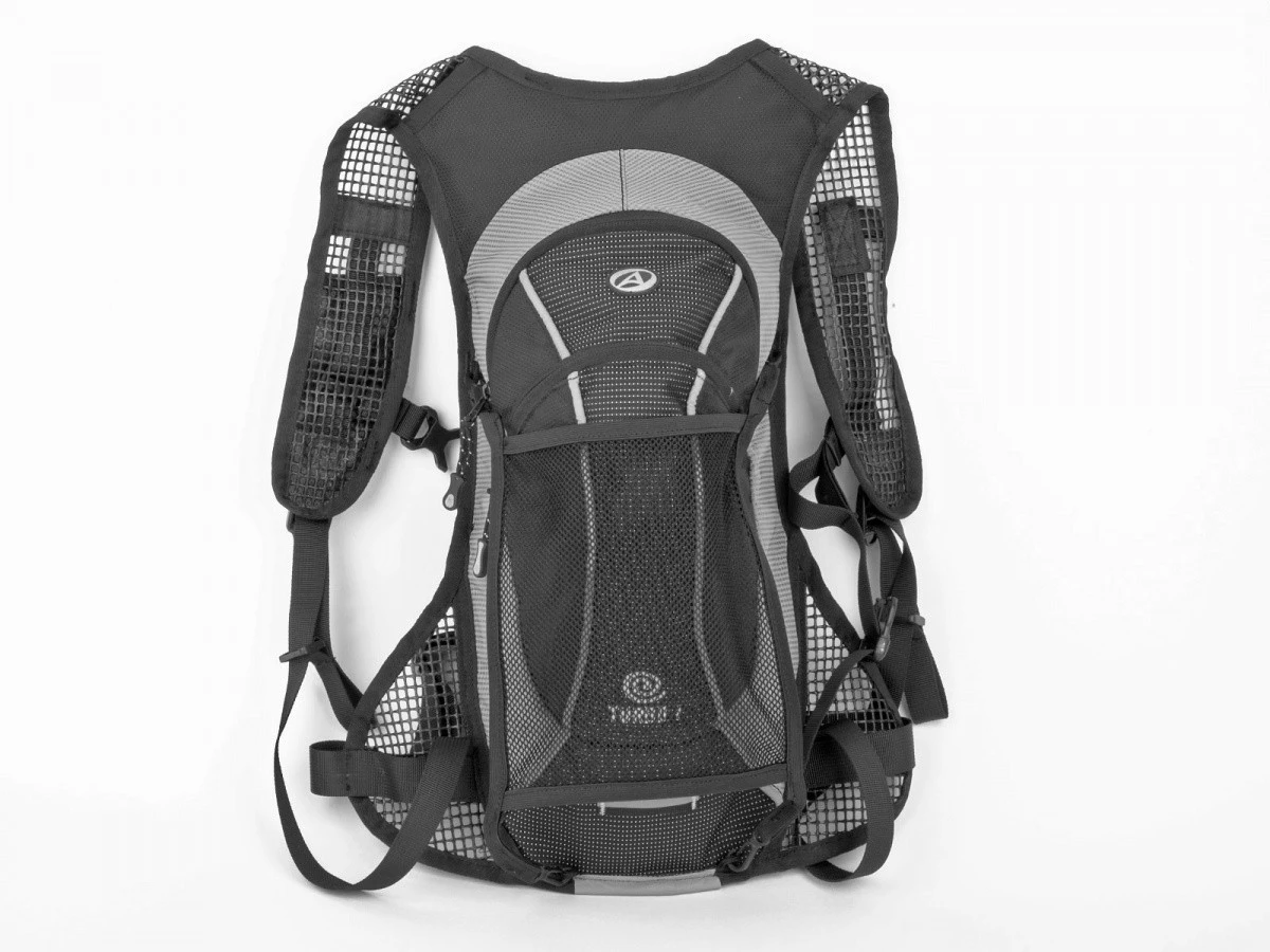1. Rucsac AUTHOR A-B Turbo X7 - Negru/Grey 6 L