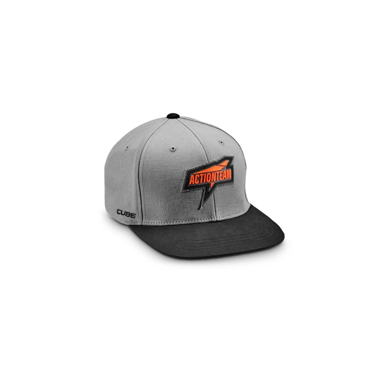 1. Sapca CUBE Junior Freeride Cap X Actionteam Grey'N'Orange Gri-Portocaliu