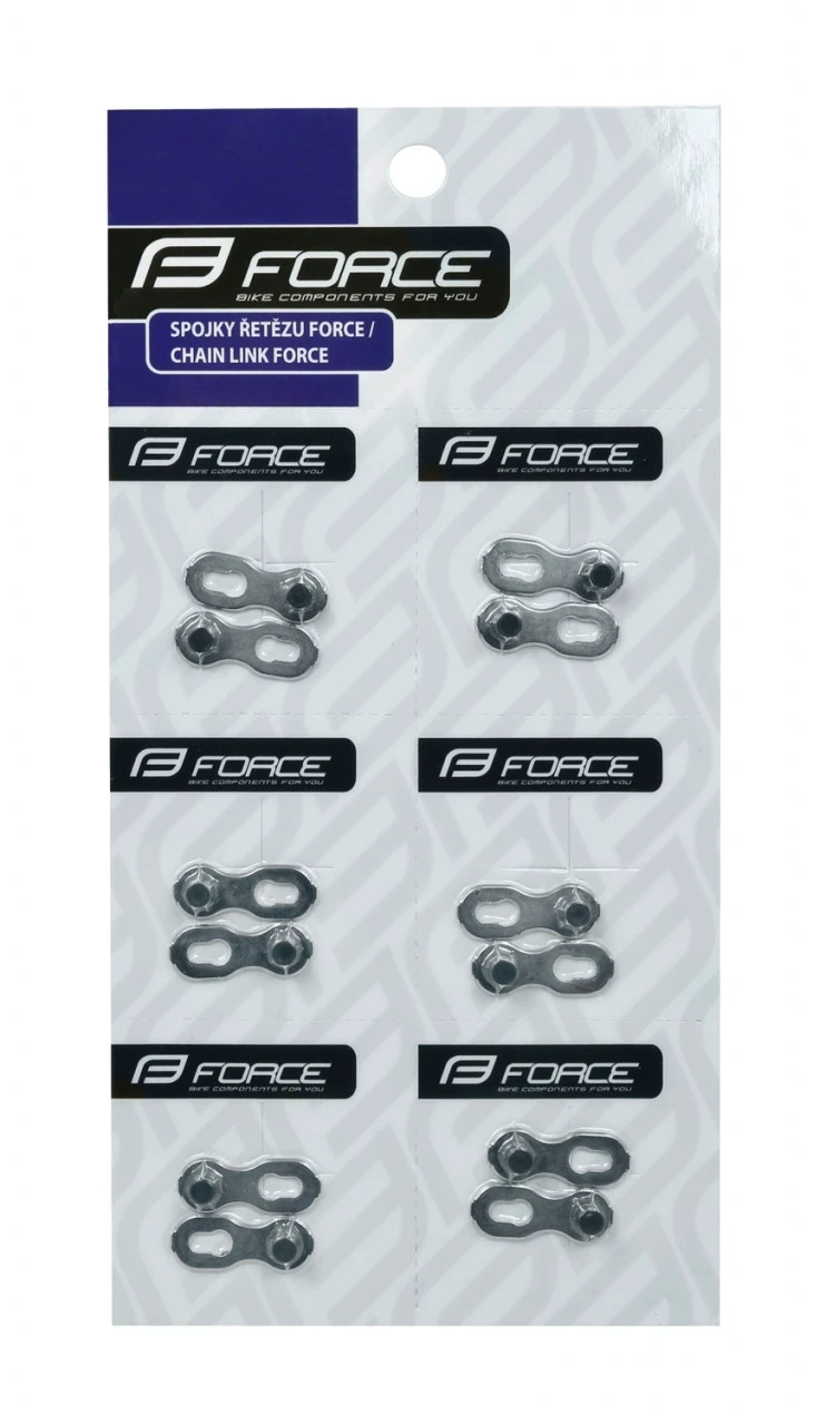 2. Set 6 zale rapide lant Force Chain Link 11 viteze