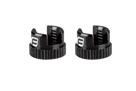 1. Set piulite de janta Force pentru valve presta, aluminiu
