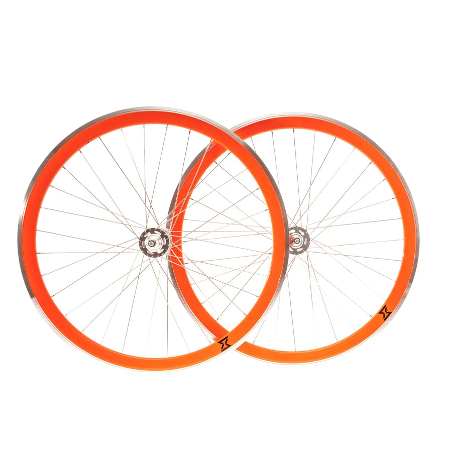 1. Set Roti Single Speed/Fixie SXT 700-32H 40 mm Portocaliu