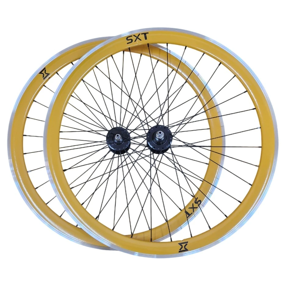 1. Set Roti Single Speed/Fixie SXT 700-32H 40 mm Portocaliu