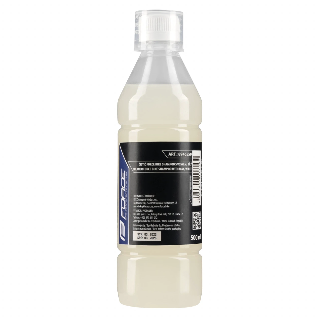 1. Solutie curatare Force Bike Shampoo 0.5l cu ceara