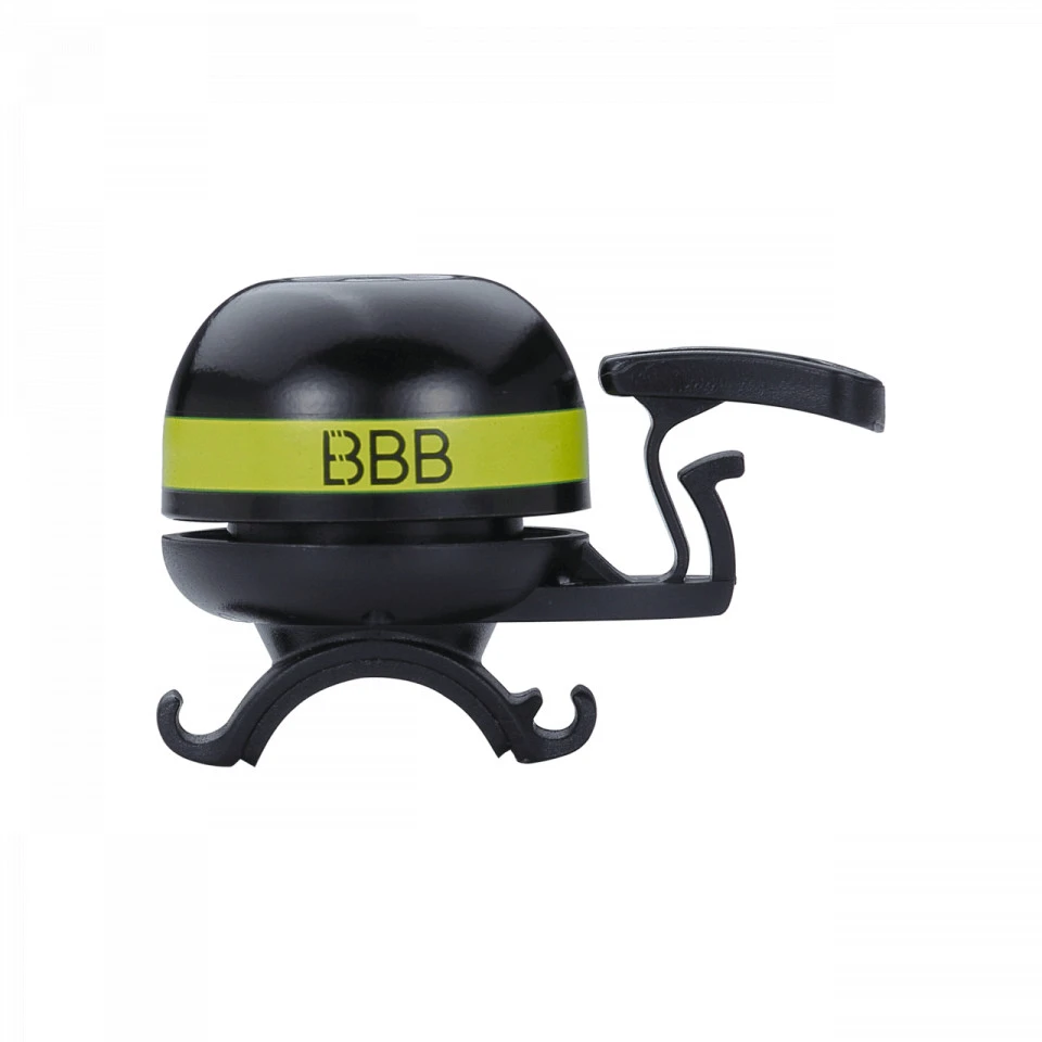 10. Sonerie pentru bicicleta BBB-14 Easyfit negru-portocaliu/galben/magenta