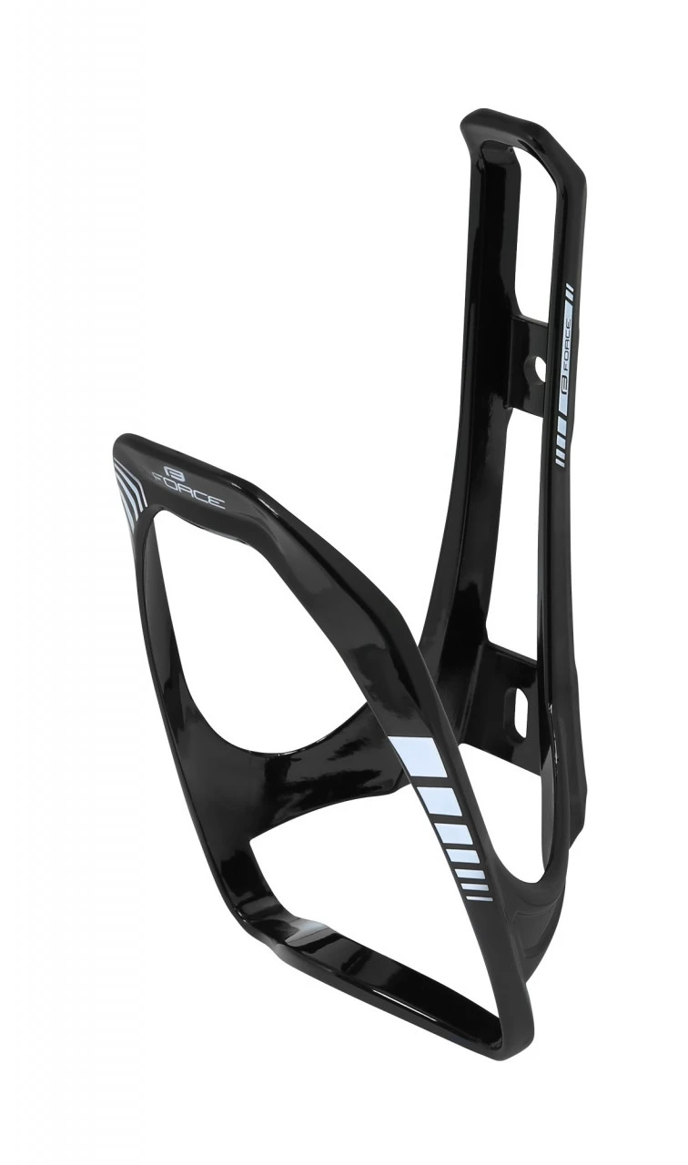 1. Suport bidon Force Limit plastic negru lucios